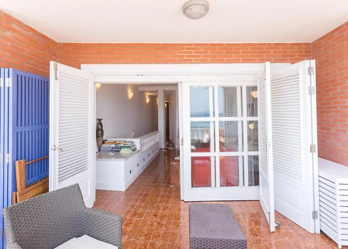 With Terrace On The Beachfront. Salinetas